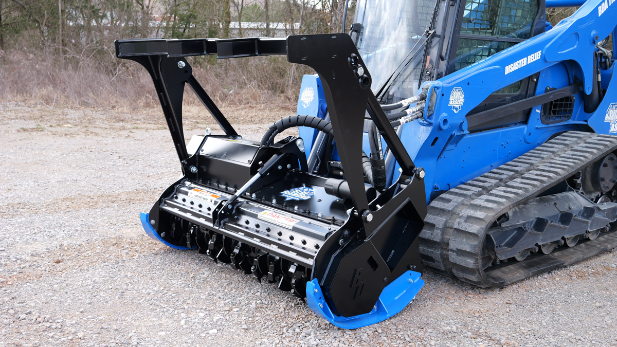 HD Skid Steer Drum Mulcher st1