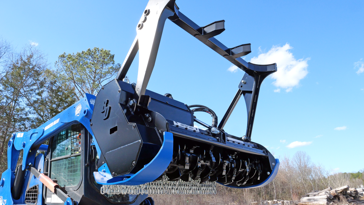HD Skid Steer Drum Mulcher st2