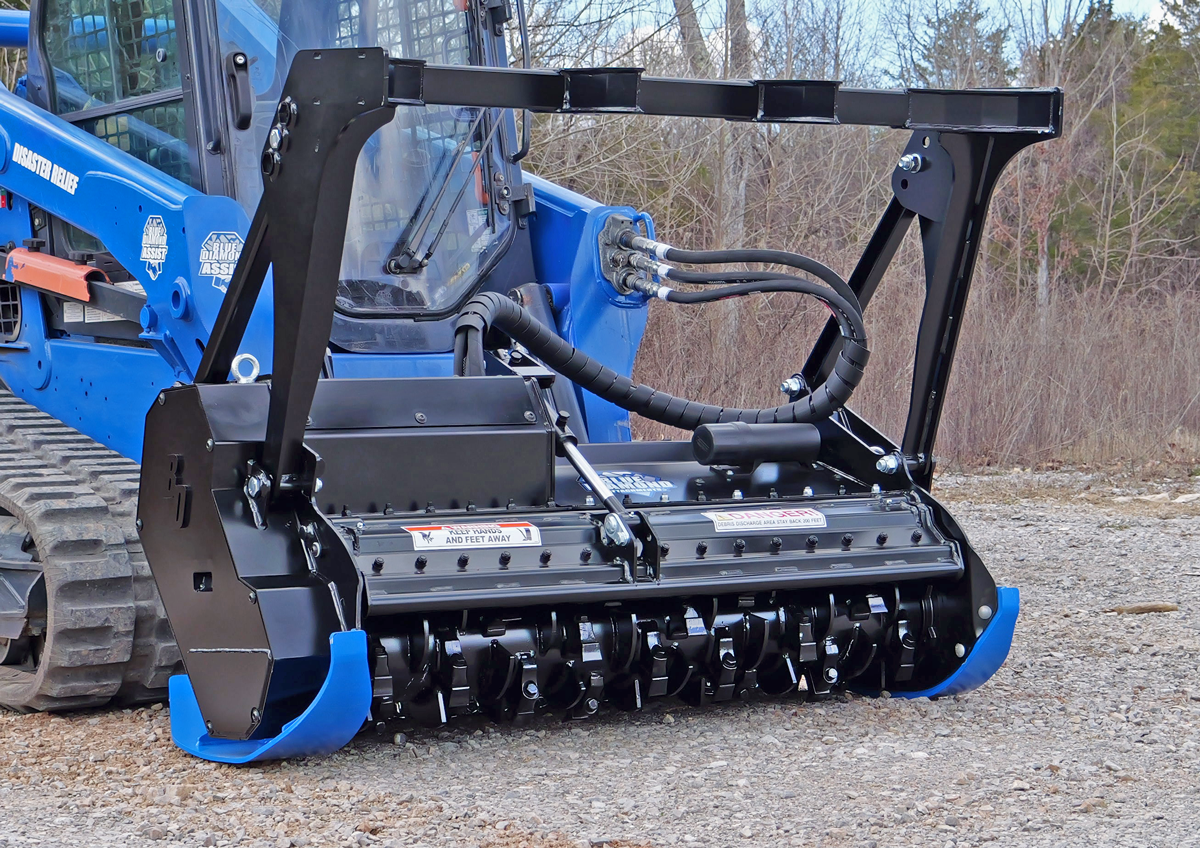 HD Skid Steer Drum Mulcher st3